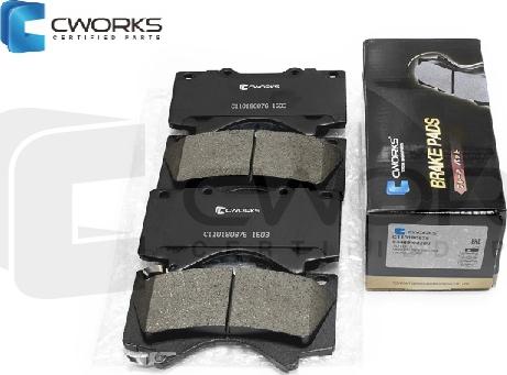 Cworks C110180876 - Set placute frana,frana disc aaoparts.ro