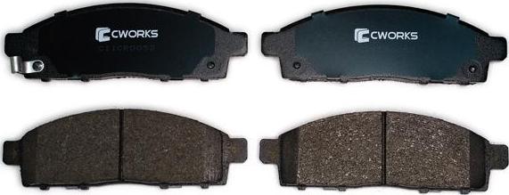 Cworks C11CR0053 - Set placute frana,frana disc aaoparts.ro