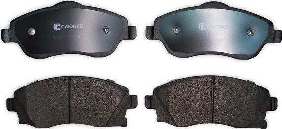 Cworks C11CR0060 - Set placute frana,frana disc aaoparts.ro
