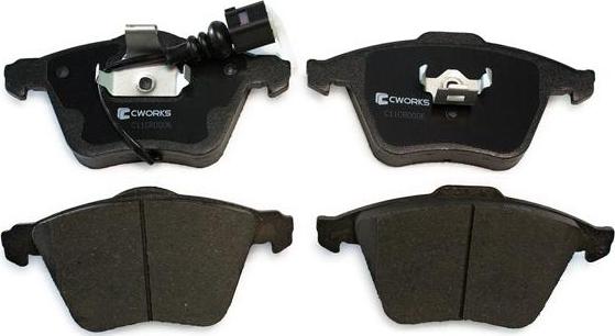 Cworks C11CR0006 - Set placute frana,frana disc aaoparts.ro