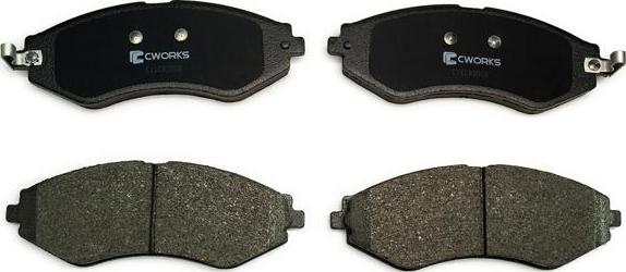 Cworks C11CR0008 - Set placute frana,frana disc aaoparts.ro