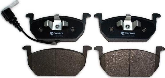 Cworks C11CR0003 - Set placute frana,frana disc aaoparts.ro
