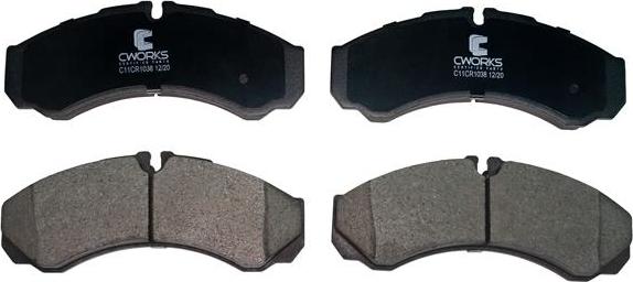 Cworks C11CR1038 - Set placute frana,frana disc aaoparts.ro