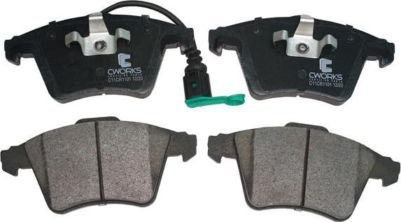 Cworks C11CR1101 - Set placute frana,frana disc aaoparts.ro