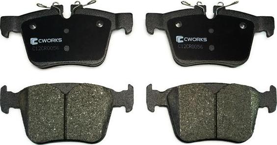 Cworks C12CR0056 - Set placute frana,frana disc aaoparts.ro