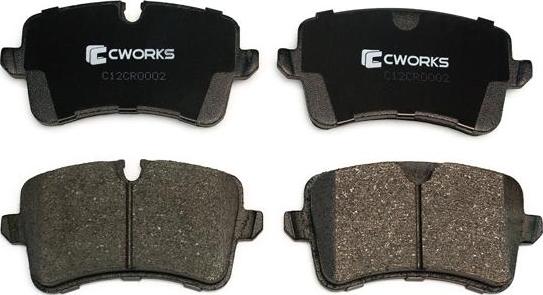 Cworks C12CR0002 - Set placute frana,frana disc aaoparts.ro