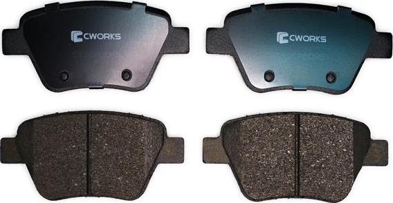 Cworks C12CR0085 - Set placute frana,frana disc aaoparts.ro