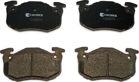 Cworks C12CR0073 - Set placute frana,frana disc aaoparts.ro