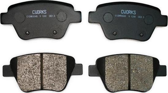 Cworks C12NR0045 - Set placute frana,frana disc aaoparts.ro