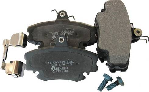 DACIA 41 06 021 92R - Set placute frana,frana disc aaoparts.ro