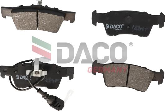 DACO Germany 324209 - Set placute frana,frana disc aaoparts.ro