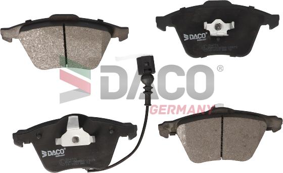 DACO Germany 324771 - Set placute frana,frana disc aaoparts.ro