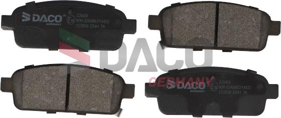 DACO Germany 320403 - Set placute frana,frana disc aaoparts.ro