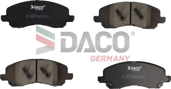 DACO Germany 320505 - Set placute frana,frana disc aaoparts.ro