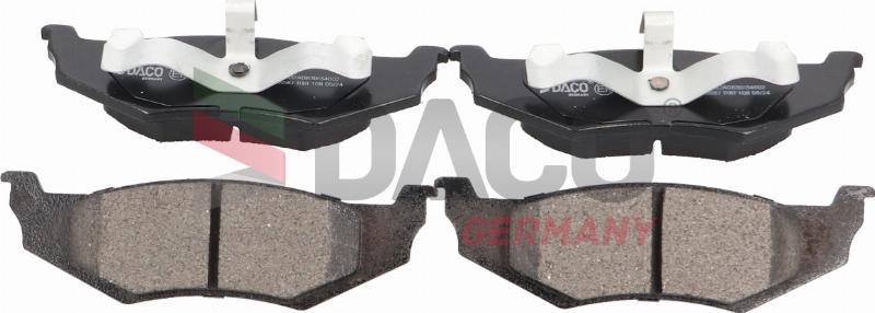 DACO Germany 320506 - Set placute frana,frana disc aaoparts.ro