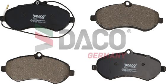 DACO Germany 320607 - Set placute frana,frana disc aaoparts.ro