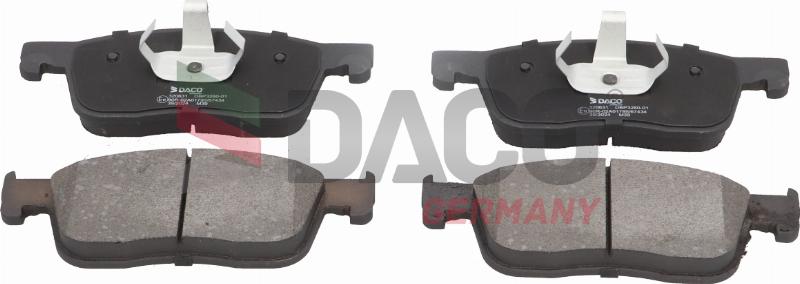 DACO Germany 320631 - Set placute frana,frana disc aaoparts.ro