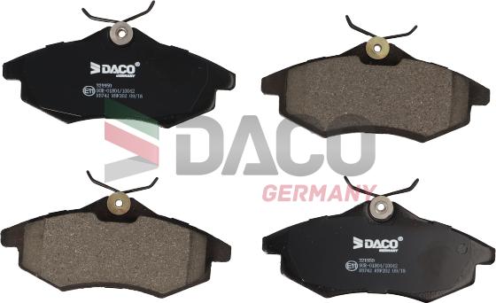 DACO Germany 321950 - Set placute frana,frana disc aaoparts.ro