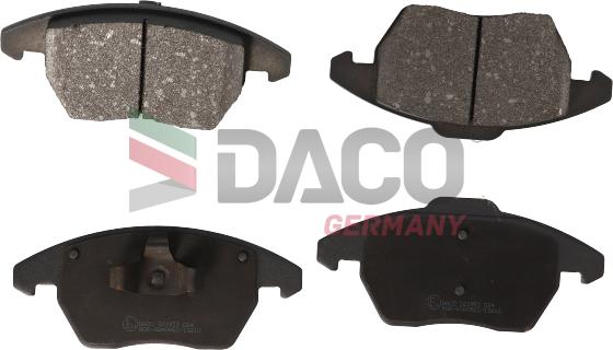 DACO Germany 321953 - Set placute frana,frana disc aaoparts.ro
