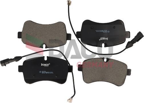 DACO Germany 321406 - Set placute frana,frana disc aaoparts.ro
