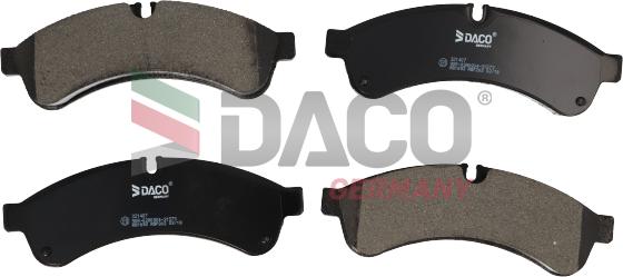 DACO Germany 321407 - Set placute frana,frana disc aaoparts.ro