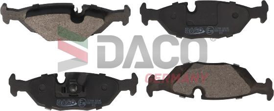 DACO Germany 321509 - Set placute frana,frana disc aaoparts.ro