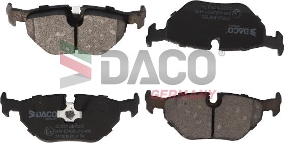 DACO Germany 321507 - Set placute frana,frana disc aaoparts.ro