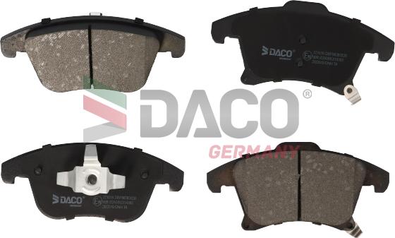 DACO Germany 321016 - Set placute frana,frana disc aaoparts.ro