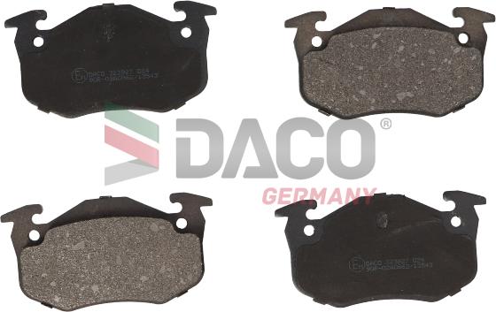 DACO Germany 323927 - Set placute frana,frana disc aaoparts.ro