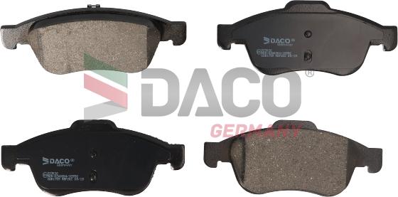 DACO Germany 323026 - Set placute frana,frana disc aaoparts.ro