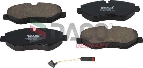 DACO Germany 323353 - Set placute frana,frana disc aaoparts.ro