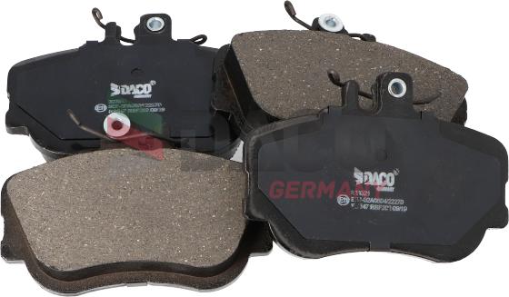 DACO Germany 323321 - Set placute frana,frana disc aaoparts.ro