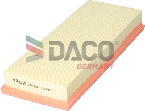 DACO Germany DFA0600 - Filtru aer aaoparts.ro