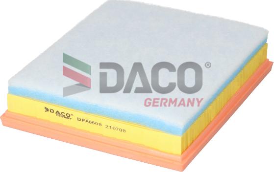 DACO Germany DFA0608 - Filtru aer aaoparts.ro