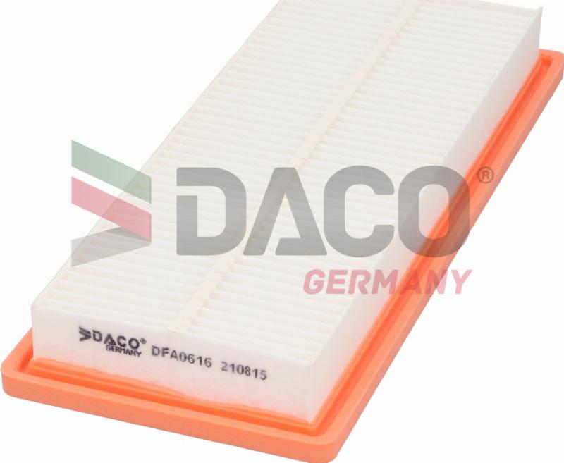 DACO Germany DFA0616 - Filtru aer aaoparts.ro