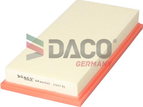 DACO Germany DFA0105 - Filtru aer aaoparts.ro