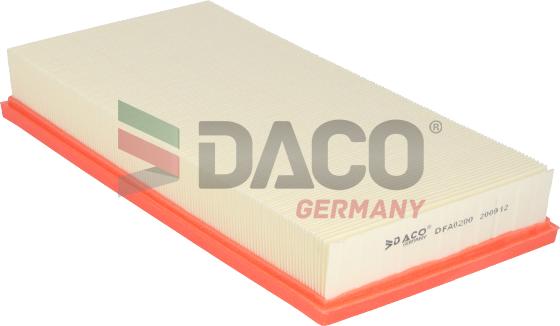 DACO Germany DFA0200 - Filtru aer aaoparts.ro