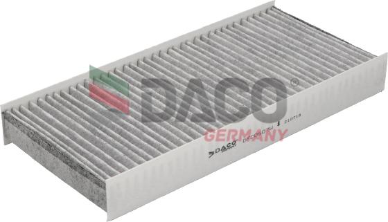 DACO Germany DFC0607W - Filtru, aer habitaclu aaoparts.ro