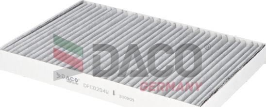 DACO Germany DFC0204W - Filtru, aer habitaclu aaoparts.ro