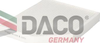 DACO Germany DFC0208 - Filtru, aer habitaclu aaoparts.ro