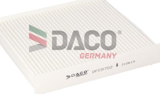 DACO Germany DFC0702 - Filtru, aer habitaclu aaoparts.ro