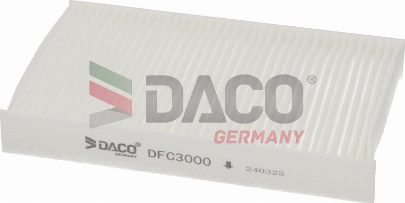 DACO Germany DFC3000 - Filtru, aer habitaclu aaoparts.ro