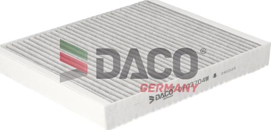 DACO Germany DFC2704W - Filtru, aer habitaclu aaoparts.ro