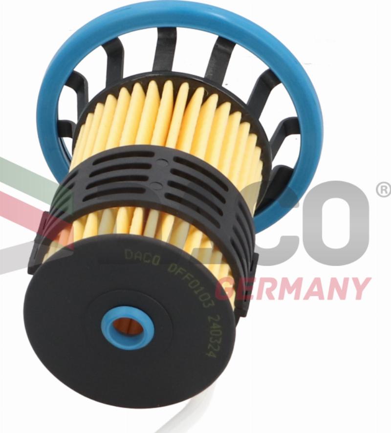 DACO Germany DFF0103 - Filtru combustibil aaoparts.ro