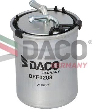 DACO Germany DFF0208 - Filtru combustibil aaoparts.ro