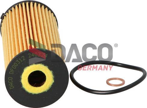 DACO Germany DFO0312 - Filtru ulei aaoparts.ro