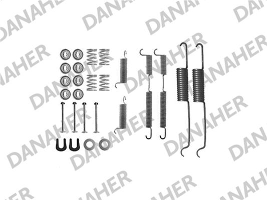 Danaher 7518 - Set accesorii, sabot de frana aaoparts.ro
