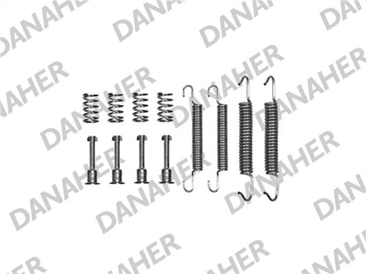 Danaher 7621 - Set accesorii, saboti frana parcare aaoparts.ro