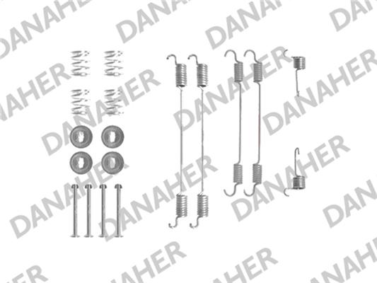 Danaher 7750 - Set accesorii, sabot de frana aaoparts.ro