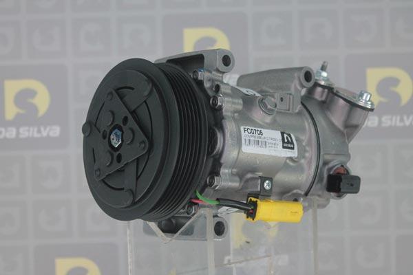 DA SILVA FC0705 - Compresor, climatizare aaoparts.ro